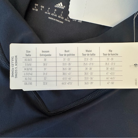 Adidas Women’s Gray Long Sleeve Pullover Top Size: Large NWT - Picture 7 of 9